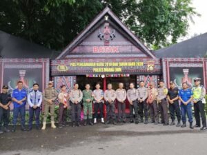 Pospam NATARU Polres Muara Enim Bertemakan Kebhinekaan