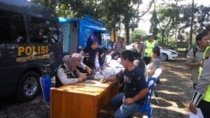 Jelang NATARU Polres Pagaralam Lakukan Razia dan Tes Urin Pengendara