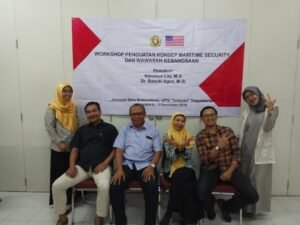 Lembaga Uji Kompetensi Wartawan UPNVY Bedah Konsep Keamanan Maritim