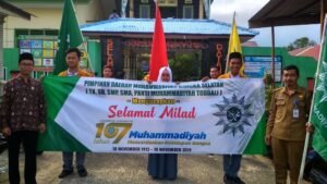 Milad ke-107, AUM PDPM Basel Gelar Upacara & Pawai Ta’aruf