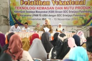 Pemkot Palembang Gelar Pelatihan Wirausaha