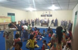 Dampak Karhutla, Puluhan Warga Kedaton Ngungsi di Kantor Camat
