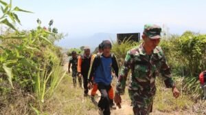 Hari Ketiga, Tim Sar Gabungan Pagaralam Menyisir Jalur Pendakian Kampung Empat