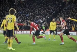 Wilder Puas Sheffield Tumbangkan Arsenal