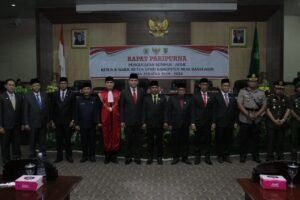 Pempinan DPRD Muba Periode 2019-2024 Diambil Sumpah dan Janji Jabatan