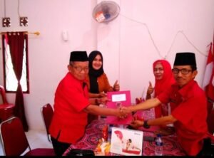 Turun Gunung, Soemarjono Ambil Formulir&nbsp; Cawabup di DPC PDIP PALI&nbsp;