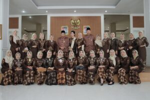 Hari Batik Nasional, ASN MUBA Pakai batik Gambo