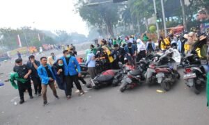 Aksi Tolak RKUHP, Tiga Mahasiswa UIGM Terluka