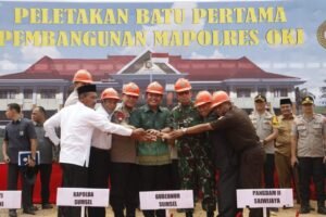 Gubernur Berharap Gedung Baru Mapolres OKI Ramah Publik