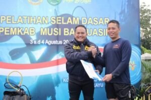 Bupati Muba Dianugerahi Brevet Selam