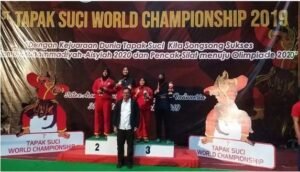 Wakili Sumsel, Pesilat Muba Sabet 3 Emas di Kejuaraan Dunia Tapak Suci 2019
