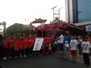 Fun Walk BCA Prabumulih Ajak Nasabah Hidup Sehat&nbsp;