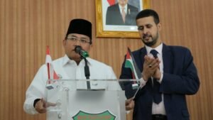 Bawa Donasi Muba, Dodi Reza Berangkat ke Jalur Gaza