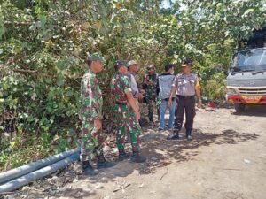 Aparat Gabungan Kian Gencar Razia Tambang Ilegal di Aliran Muara Sungai Pasir Putih