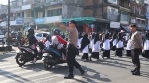 Amankan Lomba Baris Hut RI, Polres Pagaralam Terjunkan 100 Personil