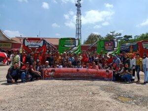 Sukseskan Kongres di Bali, PDIP OKI Berangkatkan Ratusan Kader