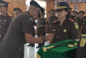 Kajati Babel Pimpin Sertijab Tiga Pejabat Utama