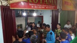 Toko Emas di Pasar Shoping Kayuagung Terbakar