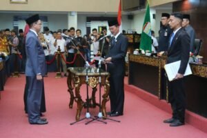 Walikota Palembang Lantik Ratusan Pejabat