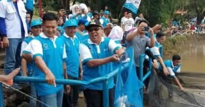 Wabup Buka Lomba Mancing di Ribang Kemambang