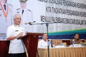 Jaga Aset, Dinas Kearsipan Palembang Sosialisasikan Pengawasan Internal