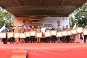 Bupati Muba Dodi Reza Dinobatkan Jadi Tokoh Pembina Wilayah Pelopor Perdamaian