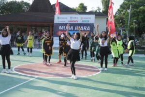 Pertandingan Basket 3On3 Dimulai