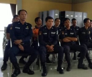Puluhan Satpam RSUD Tebing Tinggi Mendapat Pembinaan