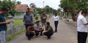 Jalan Aspal Karet di Muba Jadi Percontohan