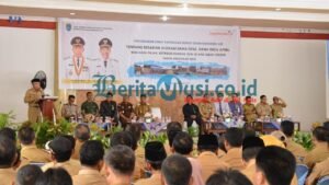 Bupati OKI Serahkan Alokasi DD dan ADD