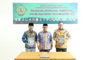 Bupati Muba Terima Penyerahan LHP 2018