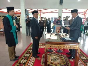 Masroni Jabat Pj Sekda Lahat