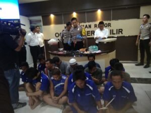 Polres OKI Amankan 11 Kurir Sabu dalam Sepekan