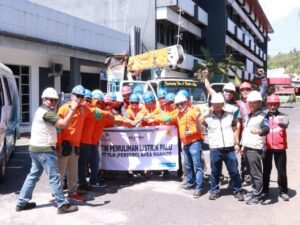 Pulihkan Listrik di Donggala PLN Terjunkan 216 Personil