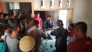 Rumah Pelaku Penggandaan Uang Dijarah