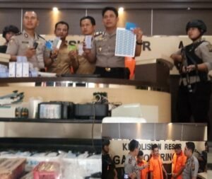 Polres OKI Ungkap Sindikat Penipuan Berhadiah