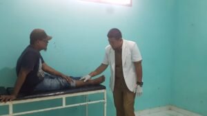 Bekerjasama dengan Dinkes, Lapas Kayuagung Fasilitasi Berobat Gratis Bagi Napi