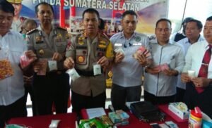 Polda Sumsel Bongkar Jaringan Sabu di Lapas Merah Mata