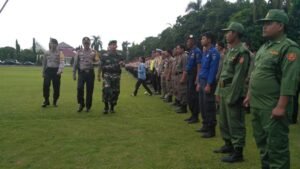 Polres OKI, Siagakan Satu Polisi di TPS yang Dianggap Rawan