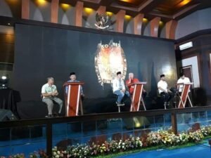 Tiga Cabup OKI Adu Strategi Disesi Debat Malam ini