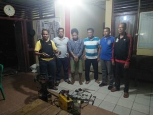 Polisi Gerebek Home Industri Senpira di Pampangan