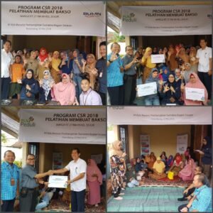 Kucurkan CSR, PLN Serahkan Bantuan Alat Pembuat Bakso