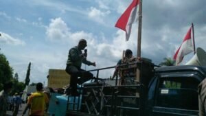 Puluhan Massa Desak Pemkab OKI Cabut Izin PT BHP