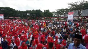 Ribuan Masyarakat Lubuk Linggau Hadiri Zikir Akbar dan Istighosah Paslon Nomor 3