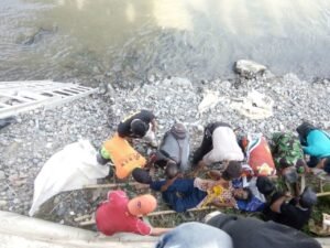 Coba bunuh Diri Ratiman Lompat di Jembatan Lematang