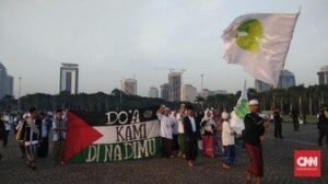 Aksi Bela Palestina 115, Jalan di Sekitar Monas Ditutup