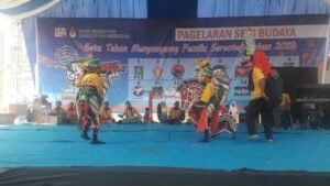 Songsong Pemilu 2019, KPUD OKI Gelar Pagelaran Seni dan Budaya