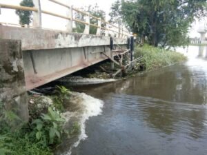 Tanggul Sungai Buntu Jebol, Purnajaya Terancam Banjir