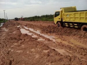 Pemkab OKI Segera Perbaiki Jalan Rusak Kayuagung-Sepucuk