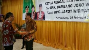 Jarot Widiyatmono Jabat Ketua PN Kayuagung